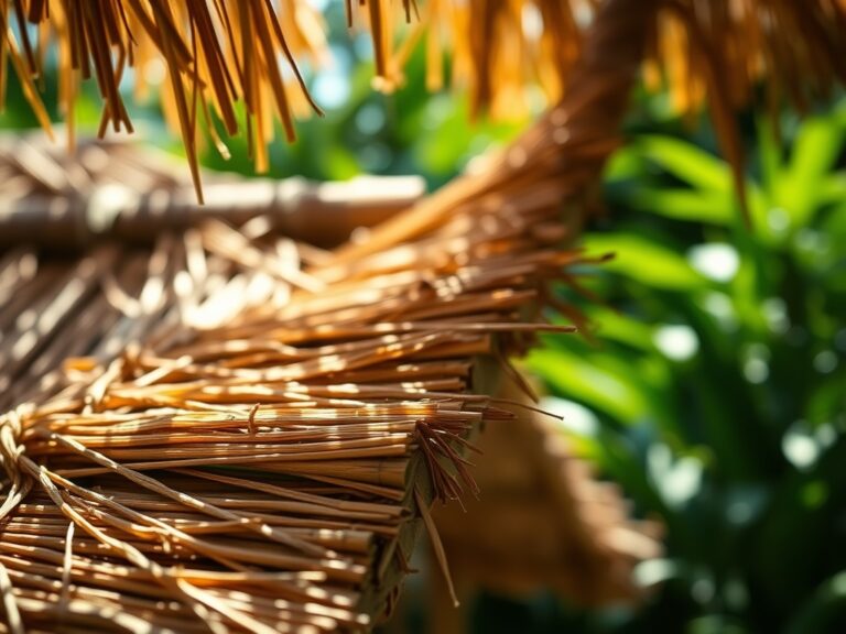 6 Vital Steps to Thatch a Tiki roof